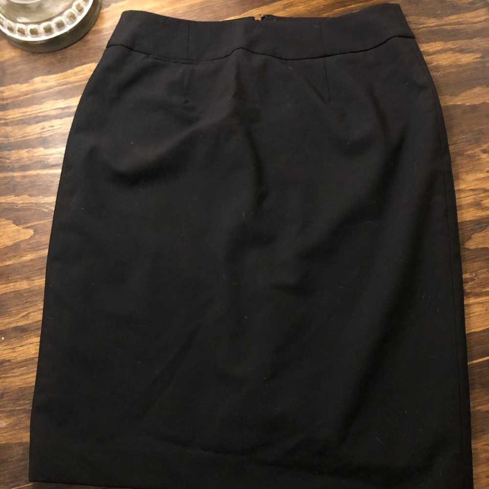 Calvin Klein black pencil skirt
